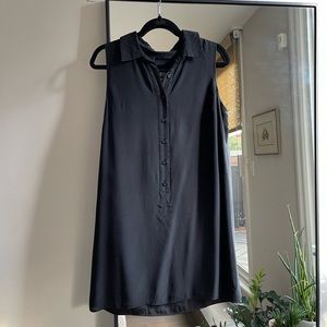 CYHTHIA ROWLEY Sleevless Collared Dress in Black - Size 6